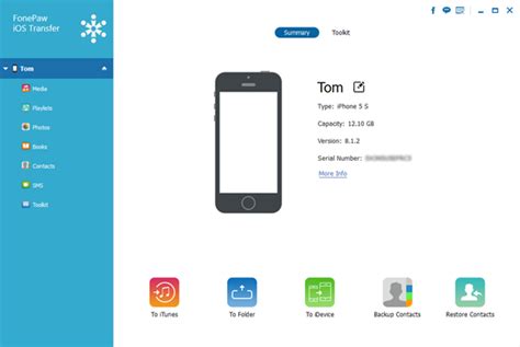 FonePaw iOS Transfer 6.6.0